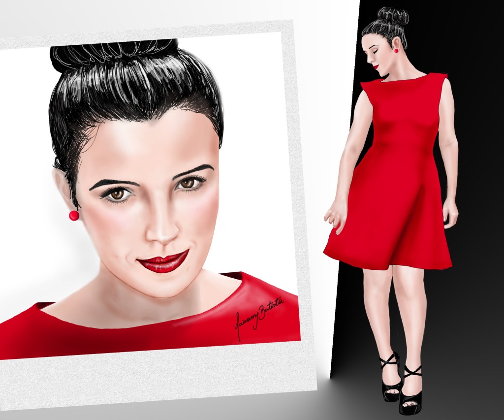 Fashion Illustration of this week “Fashion blogger -Emel Şendorman”