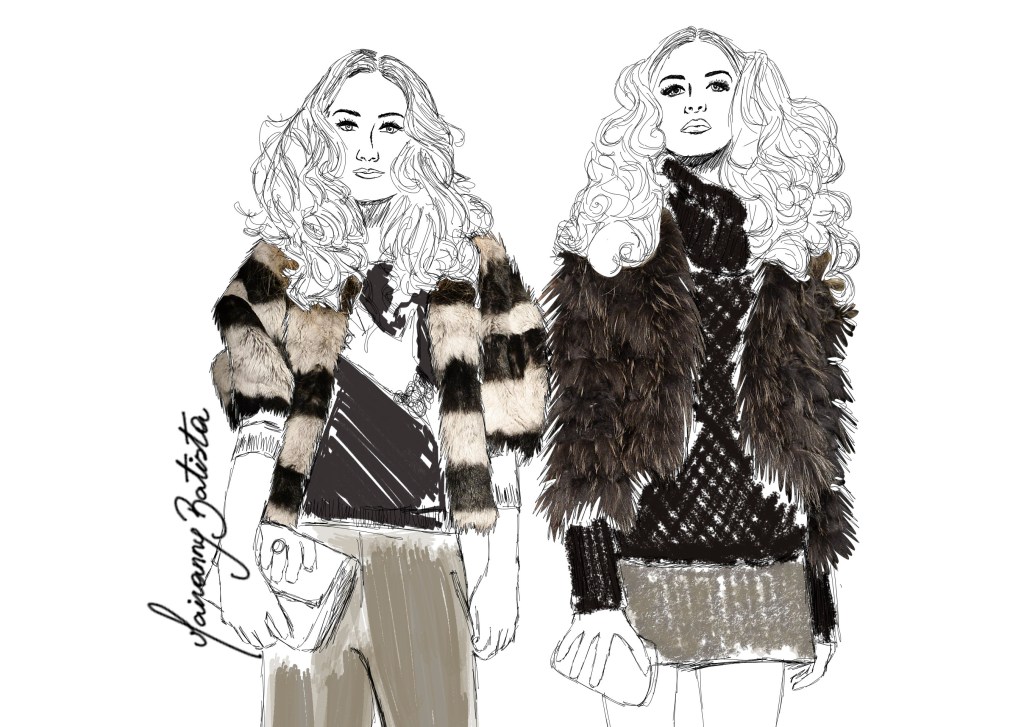 Mercedes-Benz New York Fashion Week – Fashion Illustration repost Tommy Hilfiger and Alice +&nbsp;Olivia