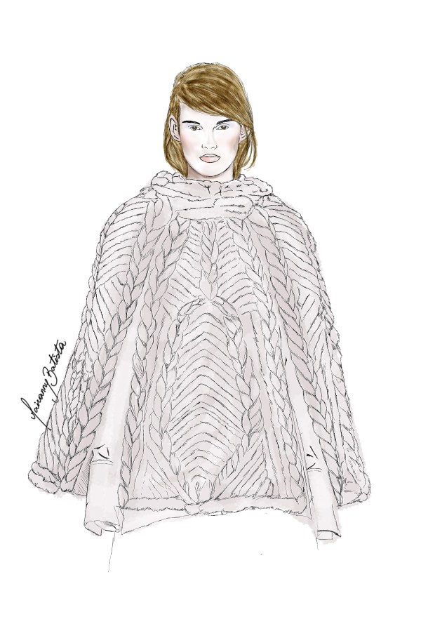#MBFW BCBG Max Azria Fall 2014 | Fashion Illustration repost by Mairanny Batista