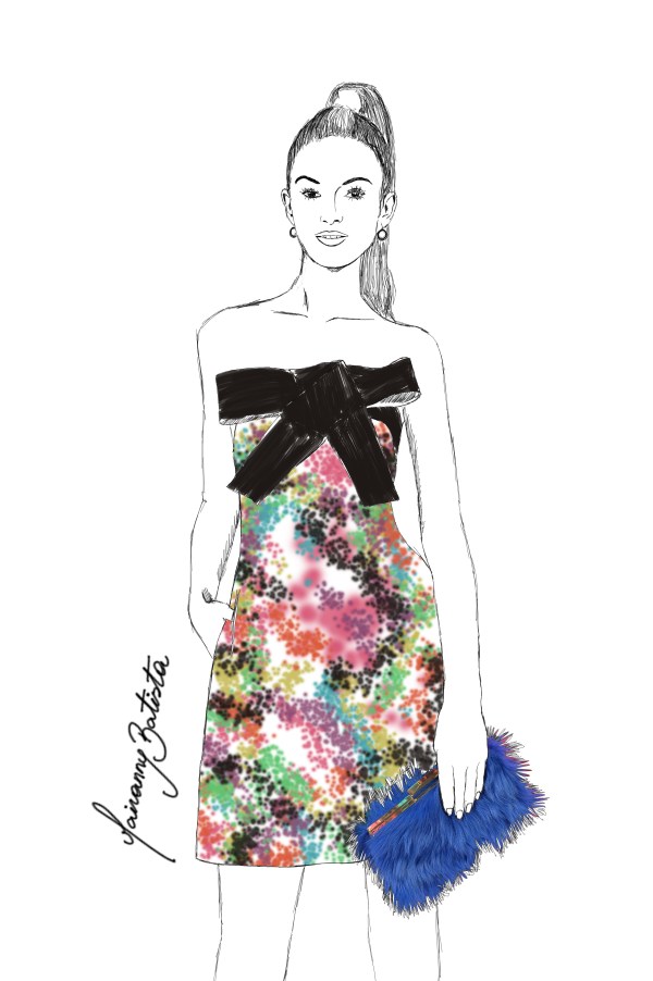 #MBFW Kate Spade Fall/Winter 2014 | Fashion Illustration repost by Mairanny Batista