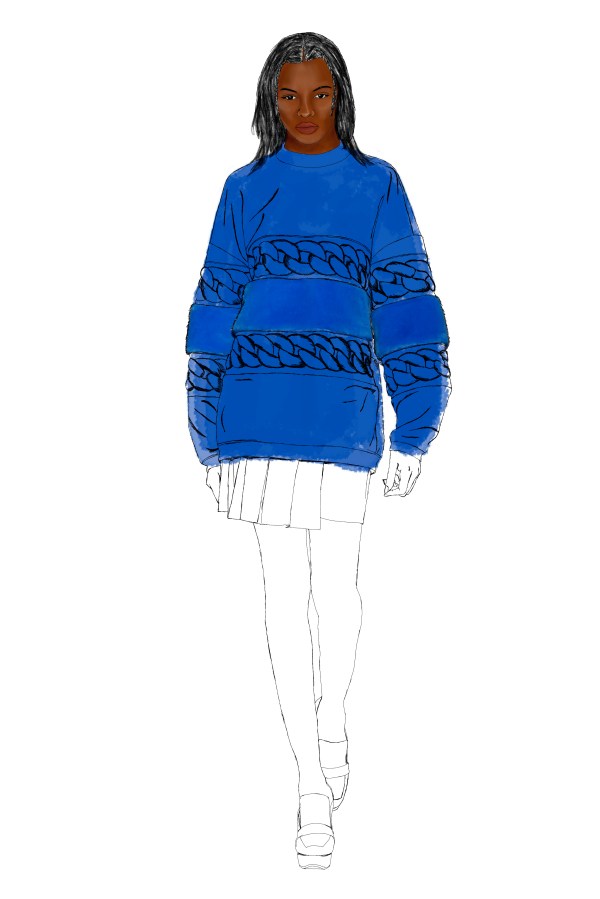 #NYFW KYE's fall 2014 | Seoul-Based Designer Kathleen Kye | Fashion Illustration report by Mairanny Batista 