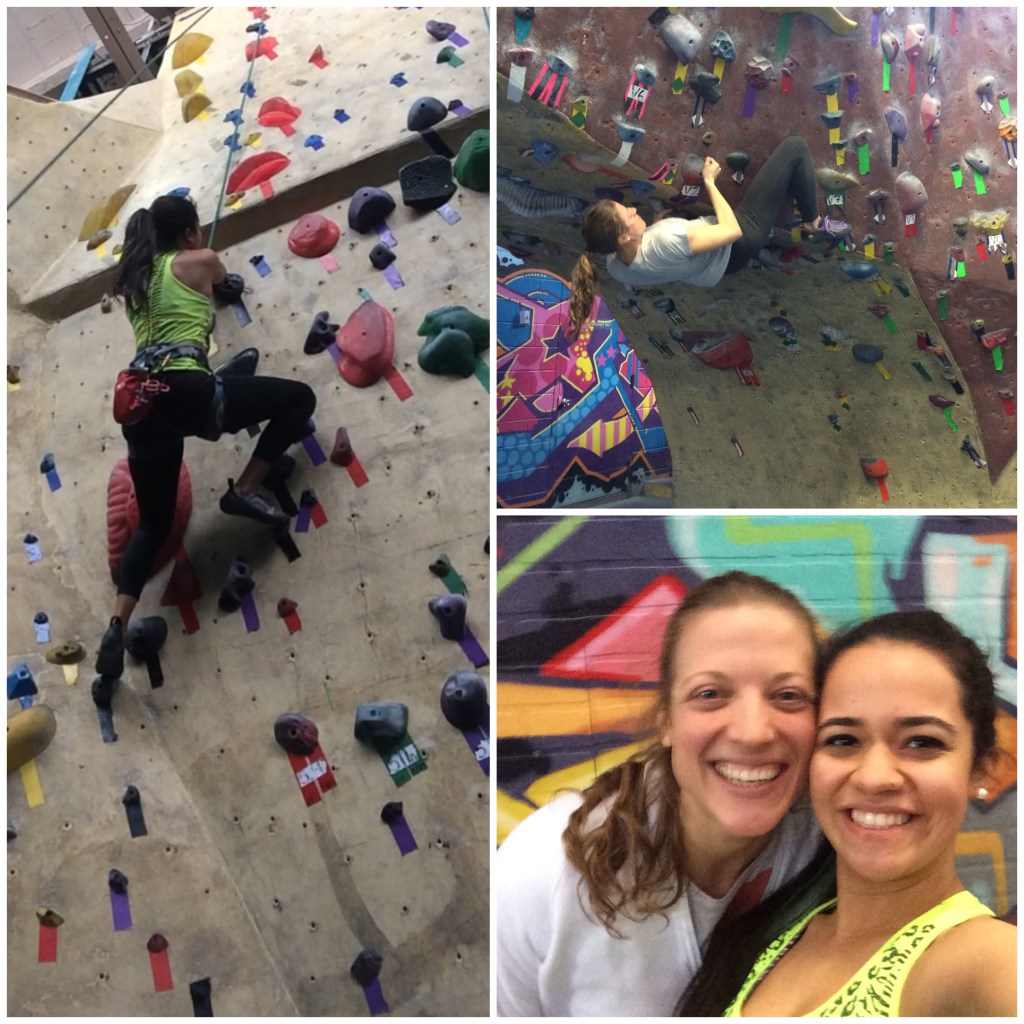girls climbing 