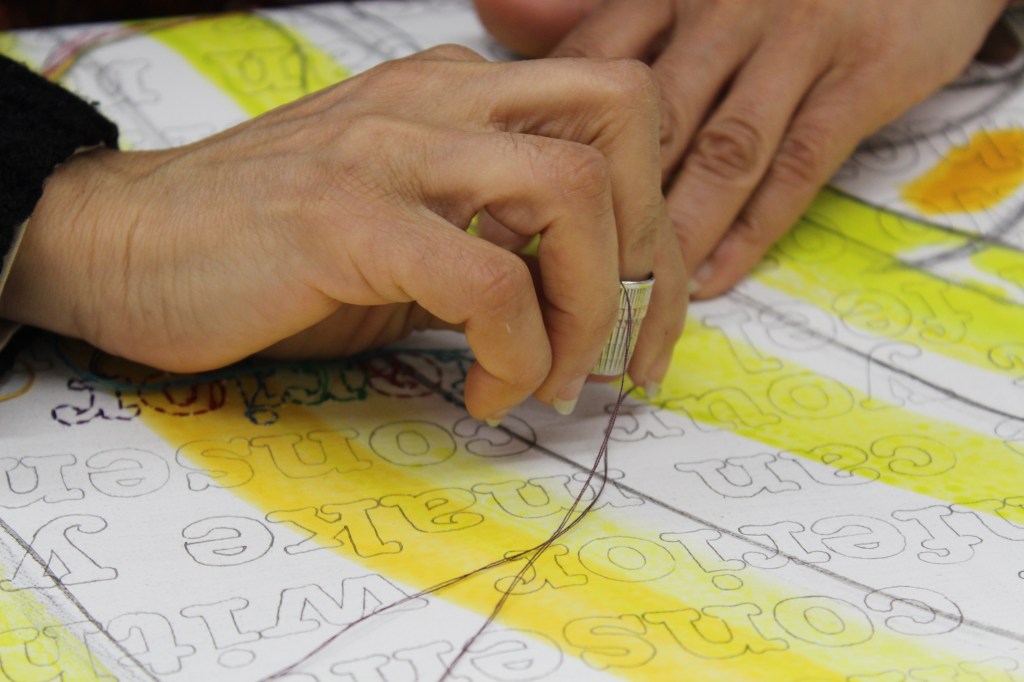 Ghada Amer photo by Mairanny Batista for Le Mile.