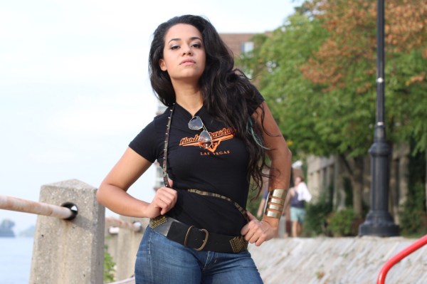 Motorcycle Trends "Harley-Davidson tee"  Photo by Hilma (@Glamourim)