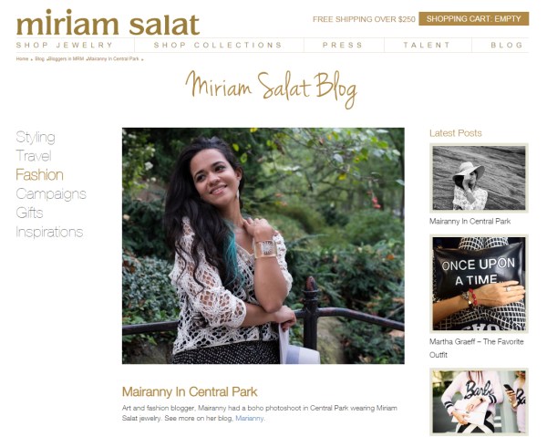 Miriam Salat Blog
