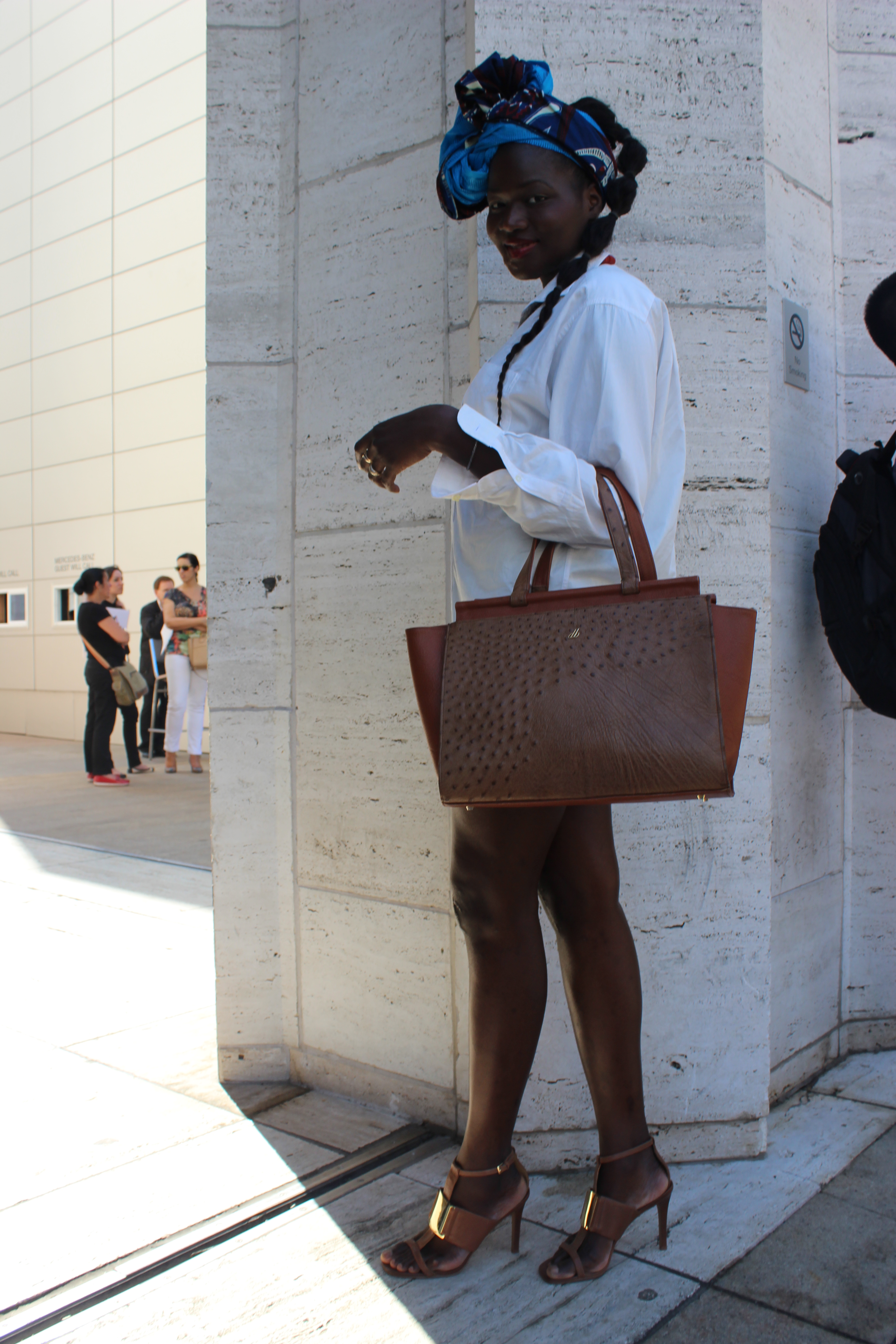 NYFW - Diarra Bousso  Photo by Mairanny