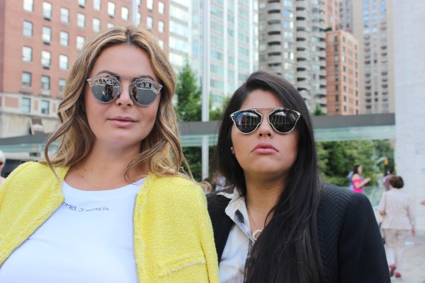 Hilma (@Glamourimblog) and Ariana (@senhorashoes) Photo by Mairanny