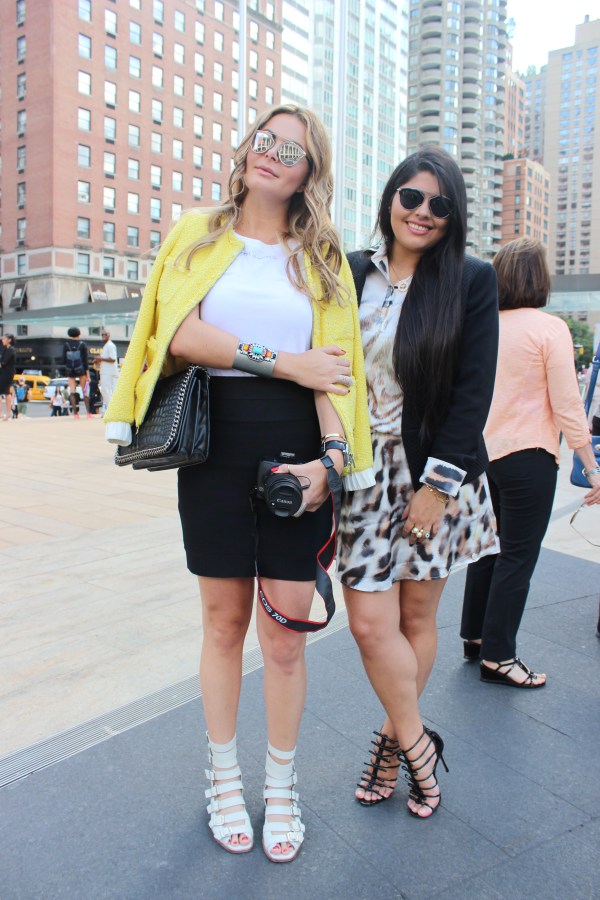 Hilma (@Glamourimblog) and Ariana (@senhorashoes) Photo by Mairanny