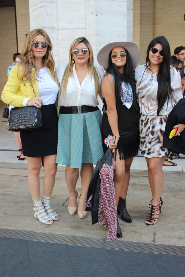 Hilma (@Glamourimblog), Carla Câmara (@partystyle_),  Mairanny and Ariana (@senhorashoes) Photo by @David_Perez_Photography