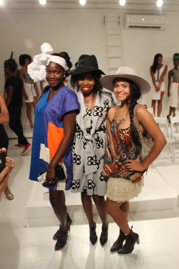 Diarra, Kelechi and me :) heheeh Photo by James Harper