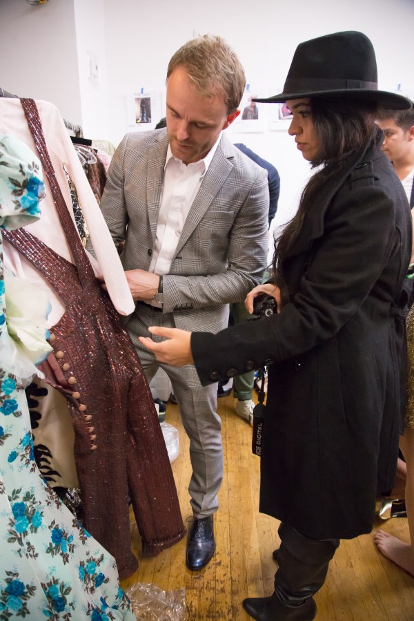 Backstage - SYLVIO Roubertto Kovacic || New York Fashion Show Photo by David R. Perez