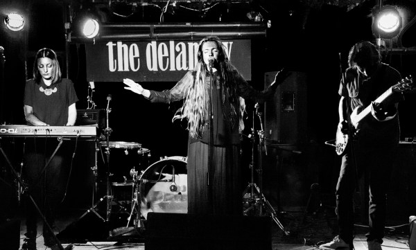 Letters to Nepal - Evgeniya Kuznetsova (voice), Anton Fadeev (Guitar), Tanya Durkeena(Piano). Photo by David R. Perez