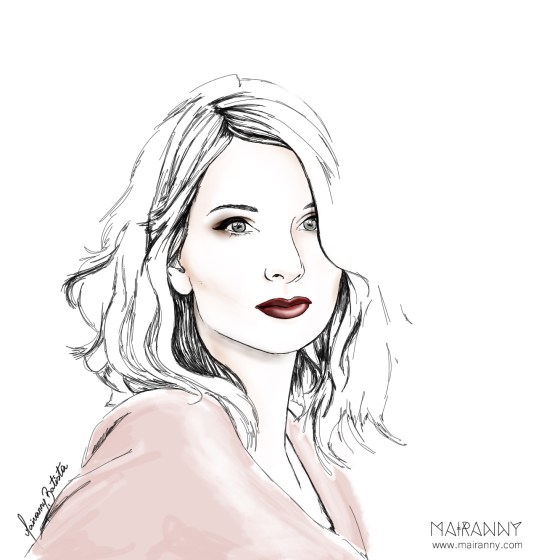 lise Kapris _Fashion Illustration_ by Mairanny Batista