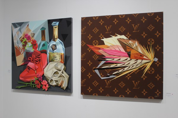 Lawrence "Naturel" Atoigue at Inner State Gallery  Photo by Mairanny Batista