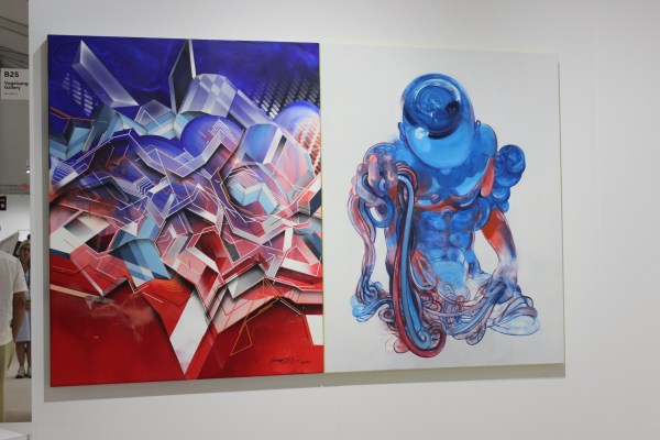 Peter Max - Jakobsen & Morten Andersen at the Galleri Oxholm ||Andrew Myers at the Gallery LCFA ||SCOPE Miami Fair Photo by Mairanny