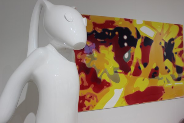 Veronique Guerrieri at the Galerie Frederic Got Photo by Mairanny Batista