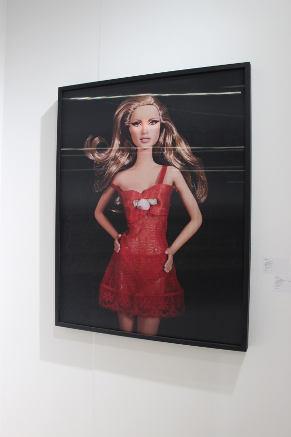 Cecile Plaisace, Barbie Art  at the Gallery K + Y Photo by Mairanny Batista