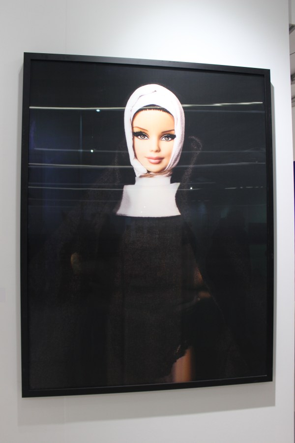 Cecile Plaisace, Barbie Art  at the Gallery K + Y Photo by Mairanny Batista