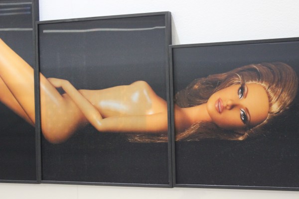 Cecile Plaisace, Barbie Art  at the Gallery K + Y Photo by Mairanny Batista