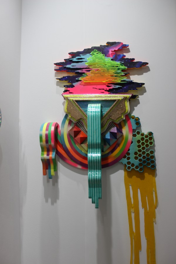 Art by Hilary White at the Gallery booth Paradigm Gallery + Studio Photo by Mairanny Batista