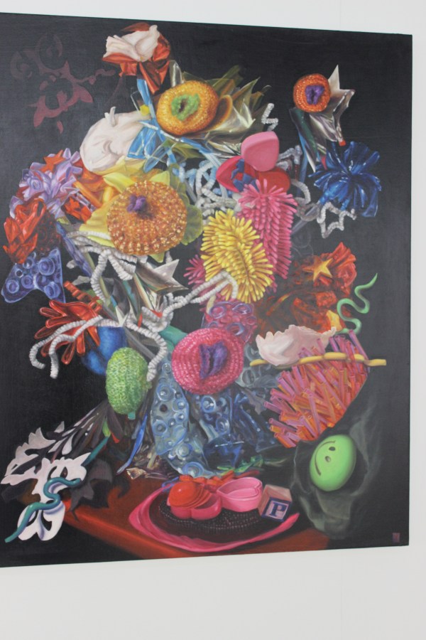 Ted Zourntos at the Blunt Collective Gallery || SCOPE Maimi, booth G06 Photo by Mairanny Batista