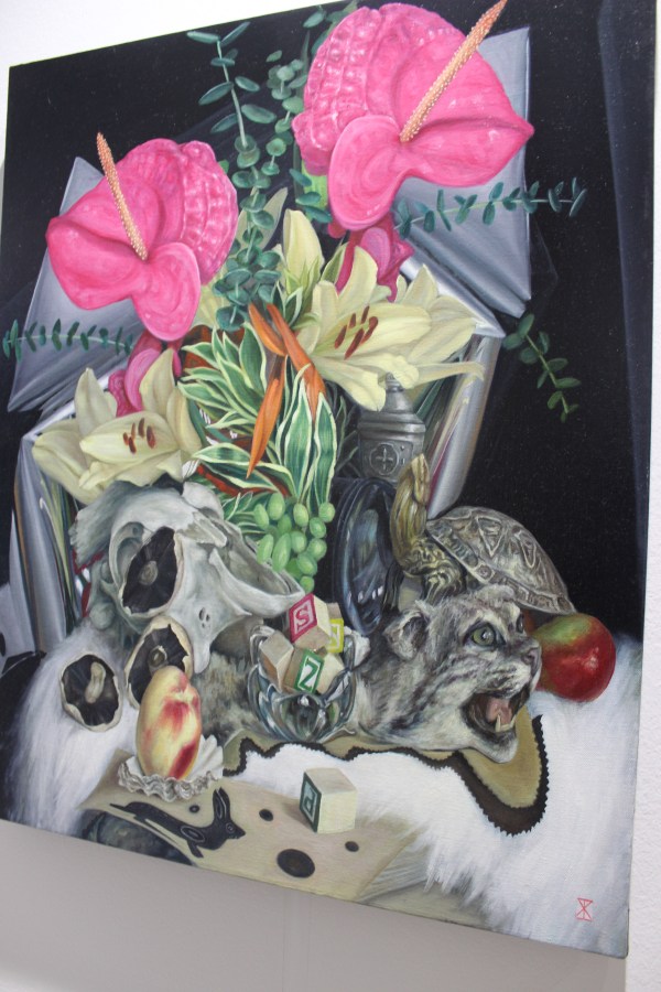 Ted Zourntos at the Blunt Collective Gallery || SCOPE Maimi, booth G06 Photo by Mairanny Batista