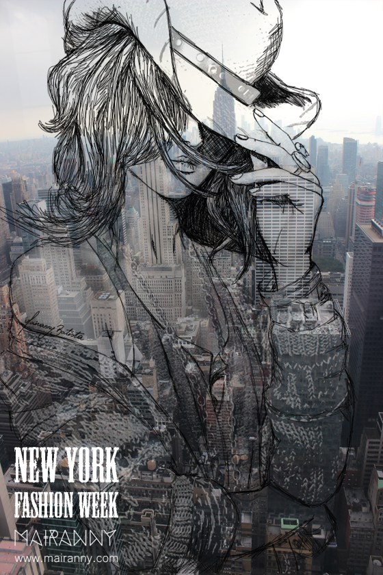 Top Trend For the Next New York Fashion Week Fashion Illustration by Mairanny Batista