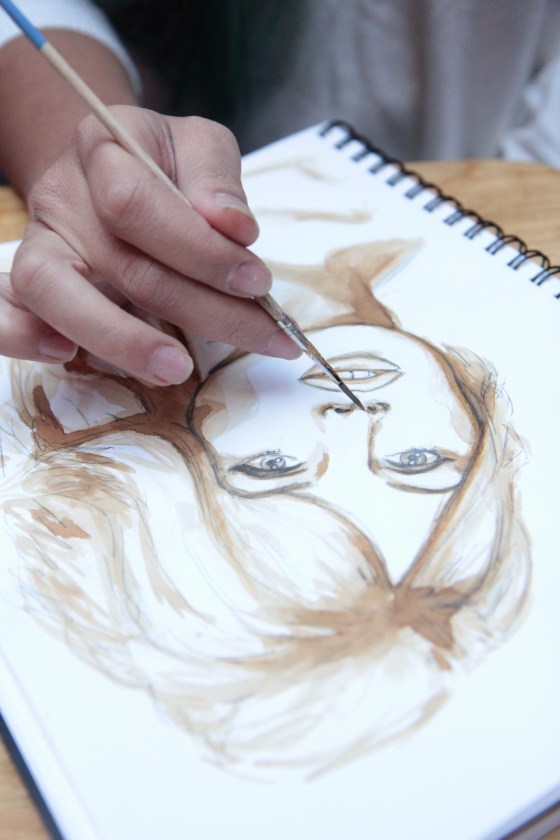 #CoffeeFashion art by Mairanny Batista Photo by David Perez