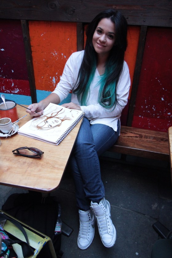 #CoffeeFashion art by Mairanny Batista Photo by David Perez