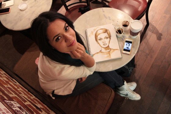 #CoffeeFashion art by Mairanny Batista Photo by David Perez