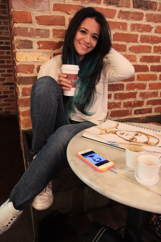 #CoffeeFashion art by Mairanny Batista Photo by David Perez