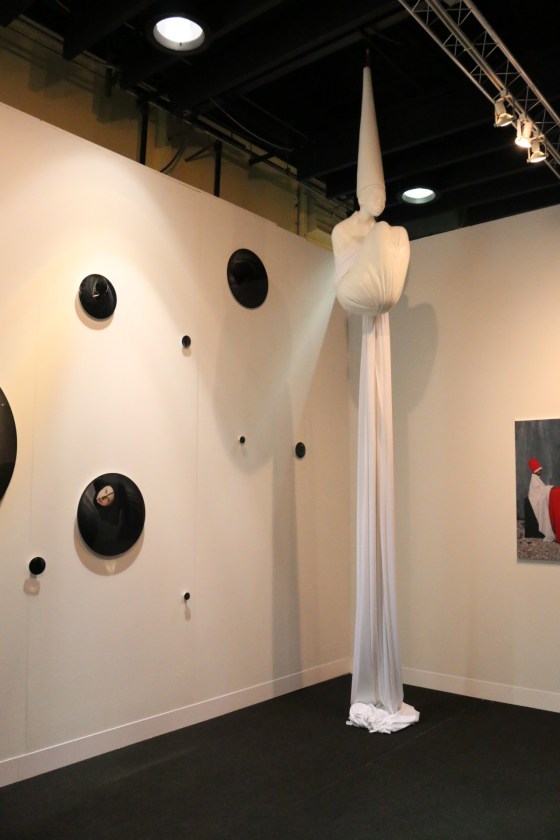 Art by Maimouna Guerrei at Mariane Ibrahim Gallery | Volta NY 2015 photo by Mairanny Batista