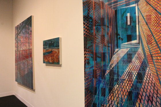 Art by Todd Lanam at Mark Wolfe Contemporary Gallery | Volta NY 2015 photo by Mairanny Batista