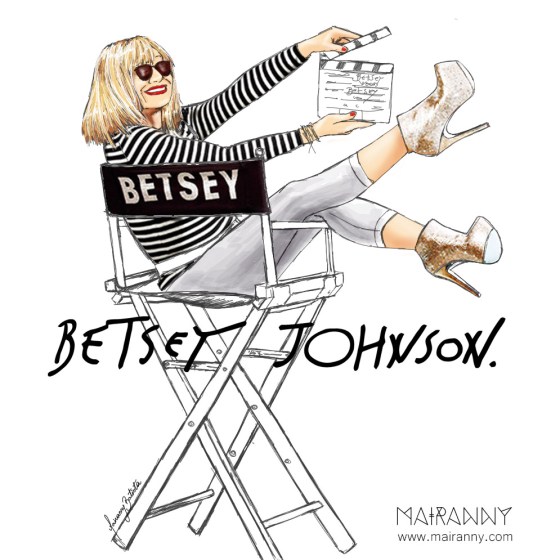 Betsey Johnson Fashion Illustration by Mairanny Batista