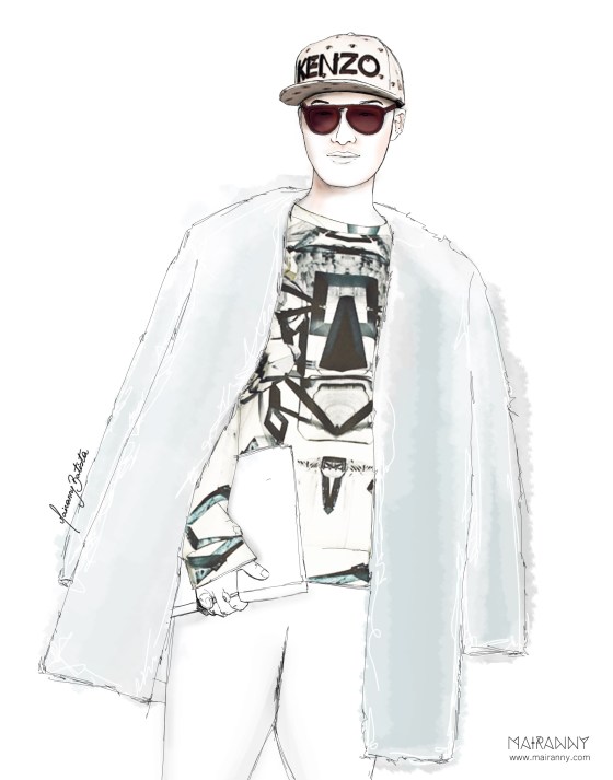 Peter Xu (Chinese blogger) Illustration by Mairanny