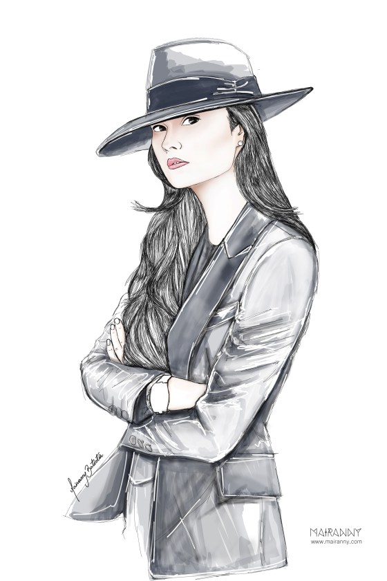 Peony Lim - Fashion Illustration by Mairanny