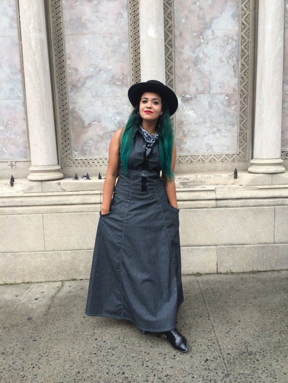 1rs day of NYFW // Photo by @SandraPhoto