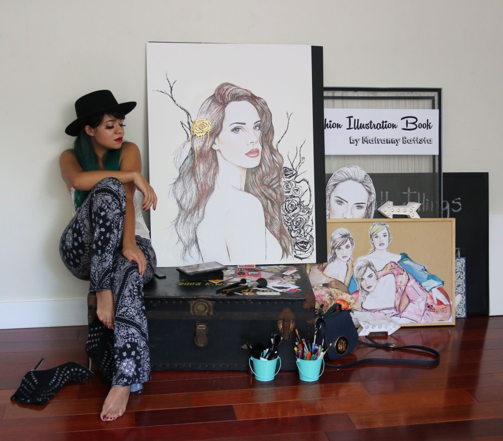 Drawing Lana Del Rey. #Illustration