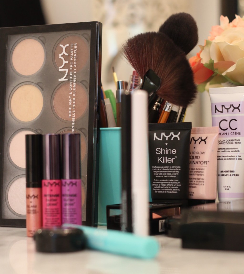 My list of NYX Cosmetics products