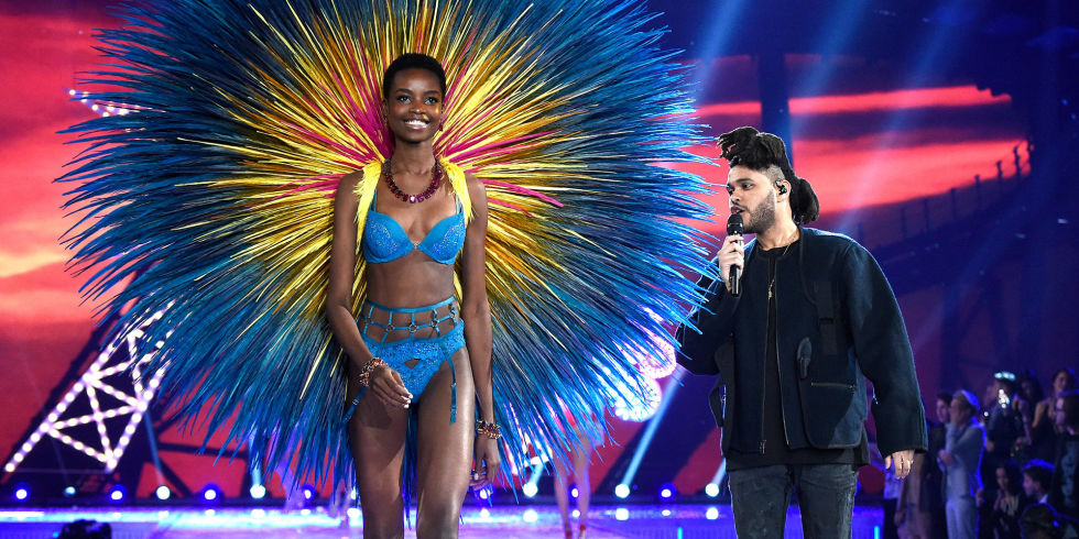 Victoria’s Secret Fashion show runway 2015