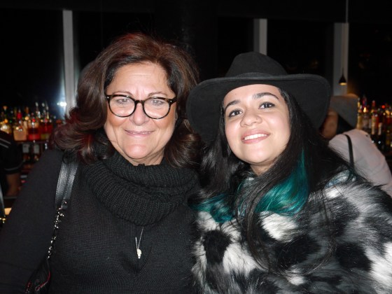 Fern Mallis and Mairanny Batista. photo by Joy Benson