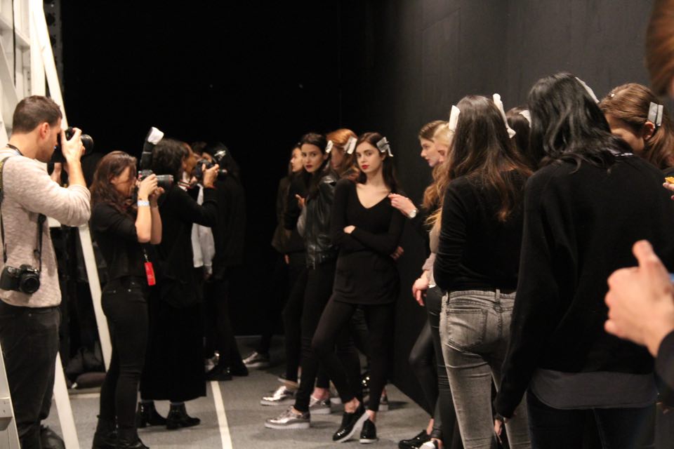 SALINAS by J. Salinas backstage NYFW