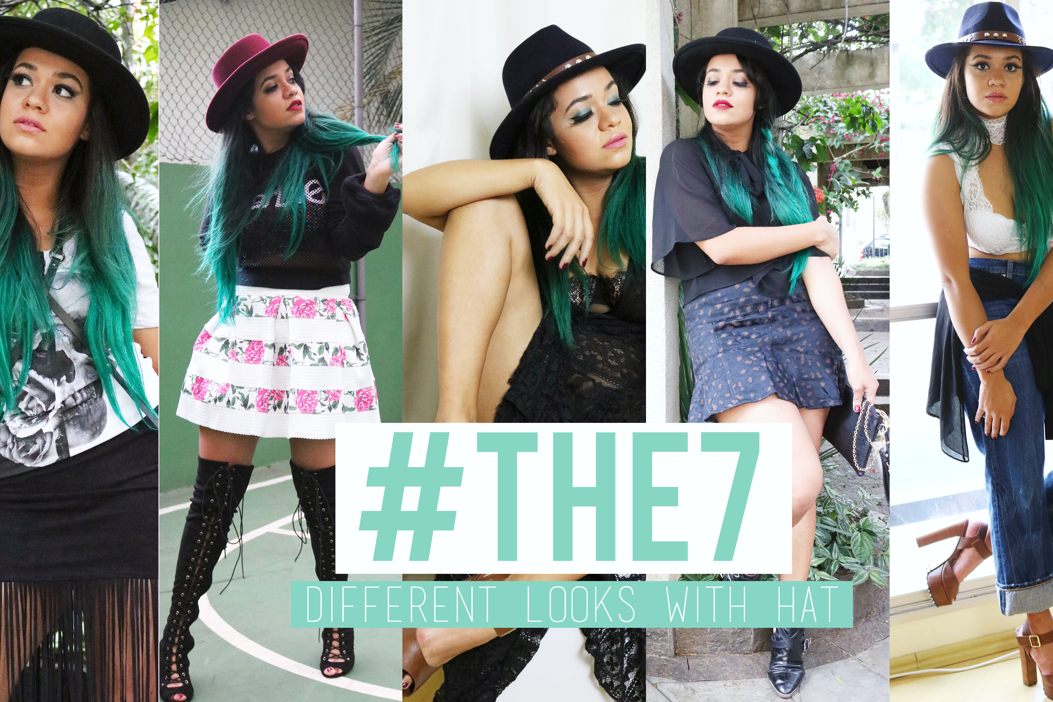#The7 Looks With Hat