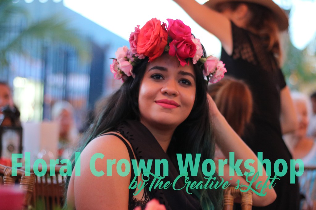 The best Floral Crown Workshop at Wynwood Yard&nbsp;Miami